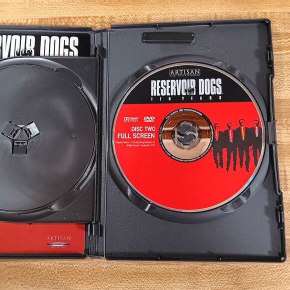 Reservoir Dogs 1992 DVD 2 Disc Wide & Full Screen Tarantino Madsen Keitel VTG - Picture 6 of 6